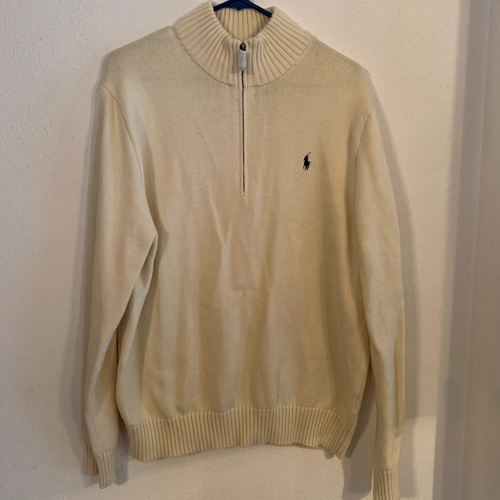 Polo Ralph Lauren Quarter Zip MENS XL NWOT